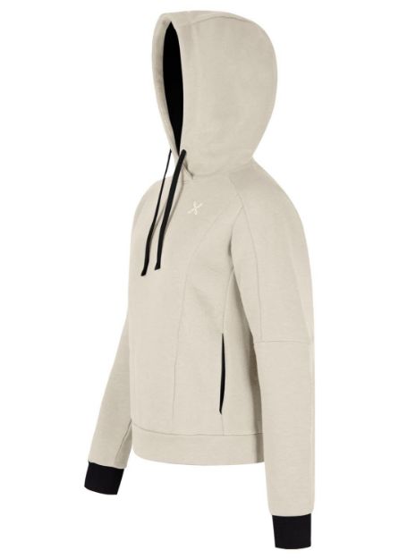 Picture of LOGO COTTON HOODED SWEATER W